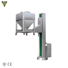 arm ibc bin lifter elevator machine for pharma bin